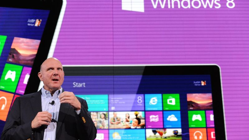 Microsoft: Windows 8 bauda «satriecošu» debiju