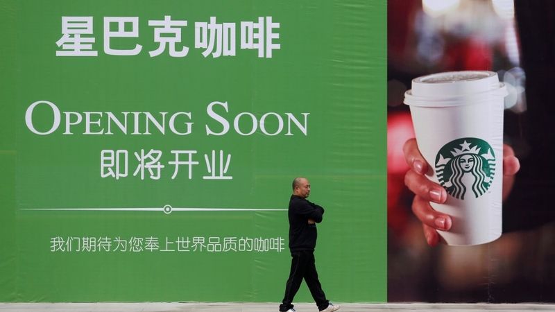 FOTO: Starbucks Ķīnā tuvāko gadu laikā atvērs 3000 jaunus kafijas veikalus
