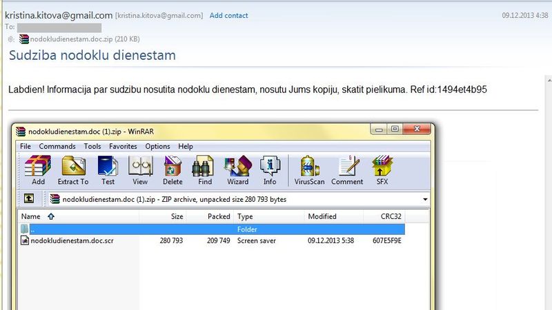 Simtiem Latvijas datorlietotāju jau kļuvuši par VID vīrusa upuriem