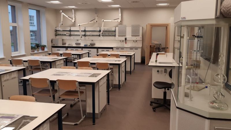 FOTO: Dabaszinātņu mācību centra izveidē Dobelē investēti 4,6 miljoni eiro