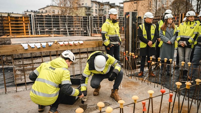 Uzsāk projekta Mežpilsēta piektās mājas būvniecību