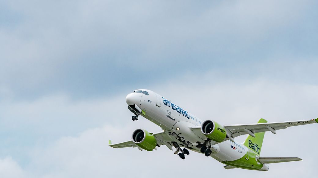 Vietu piepildījums airBaltic - 77,8 %