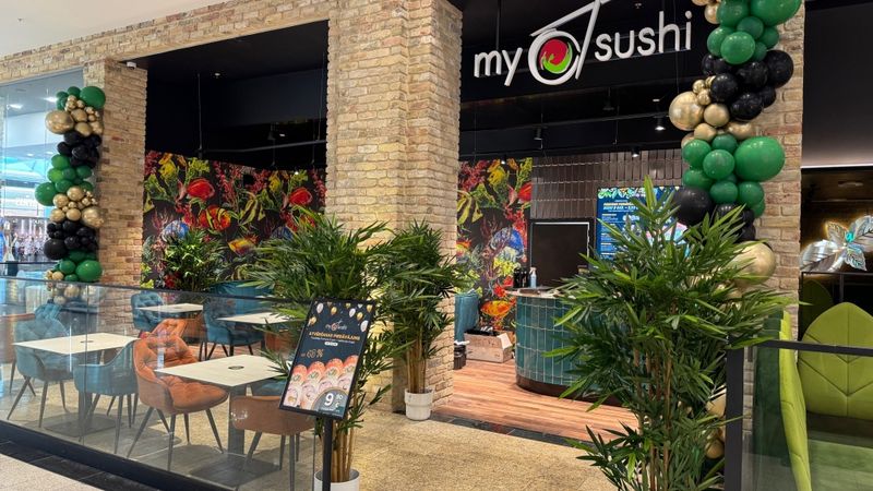 MySushi atklājis ēdināšanas vietu tirdzniecības centrā K3