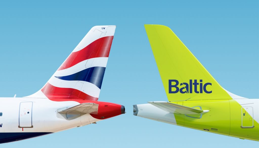 airBaltic paplašina sadarbības lidojumu vienošanos ar British Airways