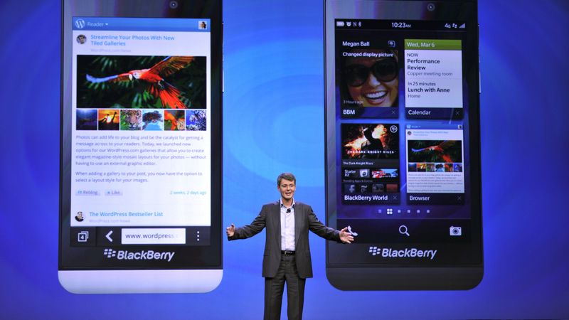 Papildināta - Iepazīstina ar jaunāko BlackBerry; Latvijā gaidāms aprīļa sākumā