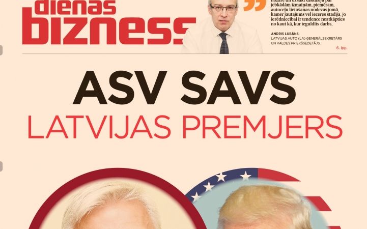 ASV savs Latvijas premjers