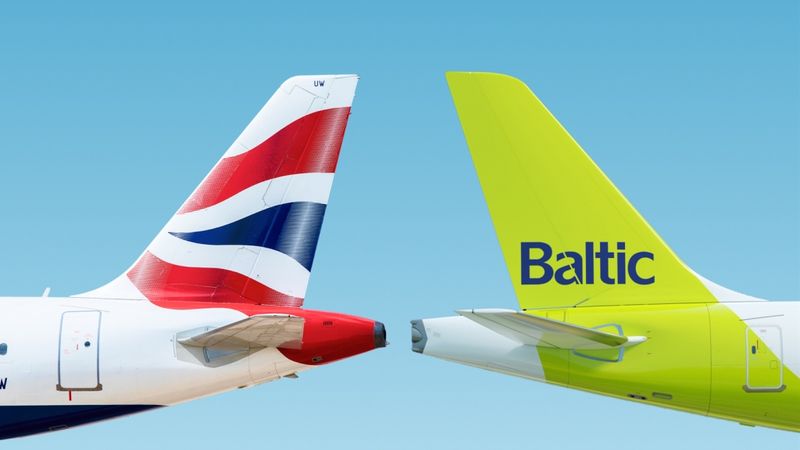 airBaltic paplašina sadarbības lidojumu vienošanos ar British Airways