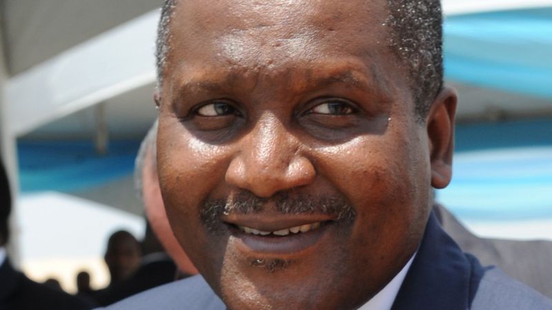Aliko Dangote kļuvis par pirmo cilvēku Āfrikā, kuram ir 20 miljardi