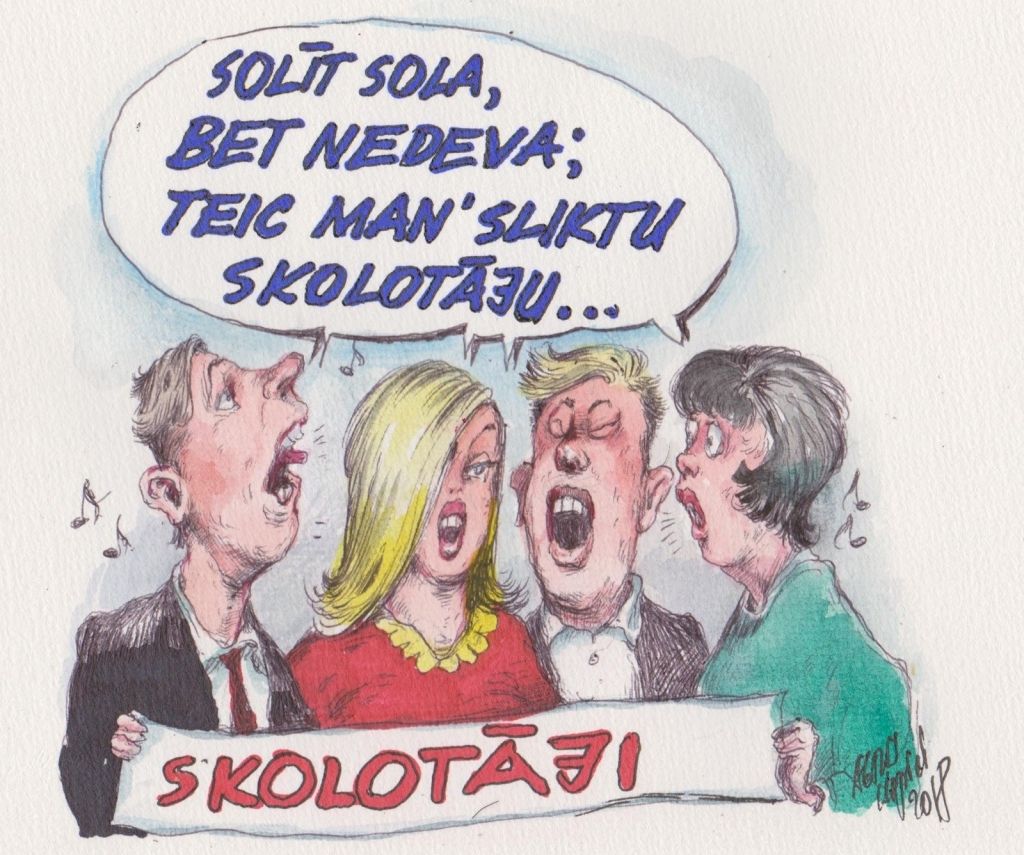 Karikatūra: Agris Liepiņš