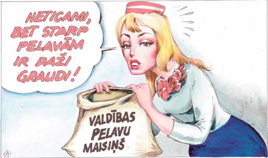 Karikatūra: Agris Liepiņš