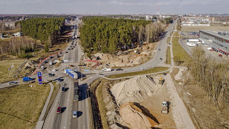 Mainīta satiksmes organizācija uz Bauskas šosejas no Rīgas līdz Katlakalnam