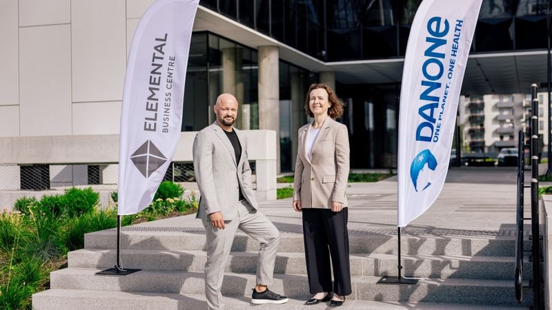 Elemental Business Centre noslēdzis nomas līgumu ar Danone Latvijā