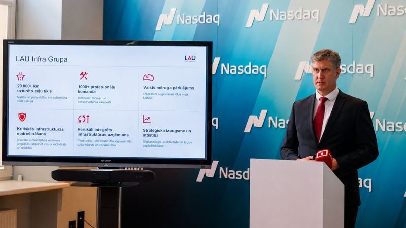 LAU Infra Grupa IPO ietvaros plāno piedāvāt vidēji 7% dividenžu ienesīgumu