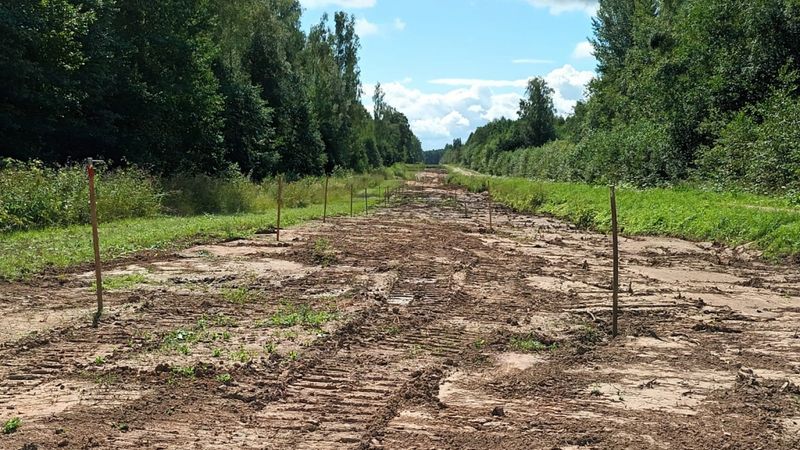 Austrumu robežā 16 km garumā sāks būvdarbus