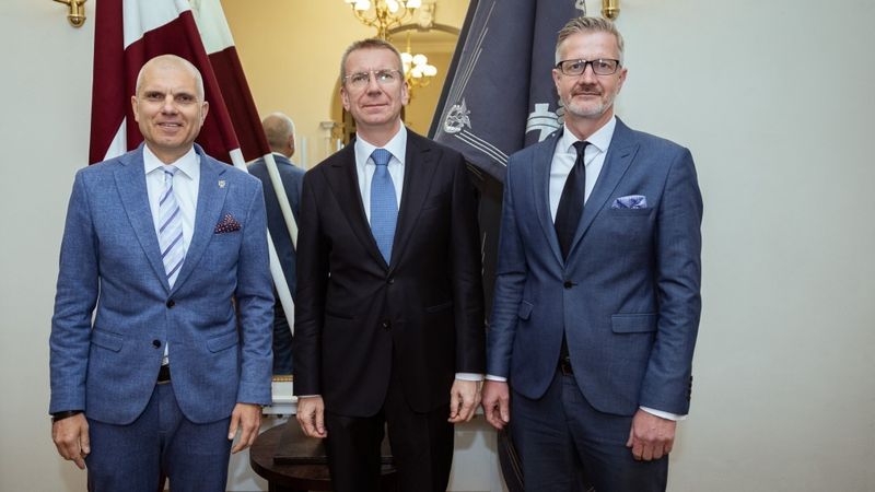 LTRK Padome tiekas ar Edgaru Rinkēviču