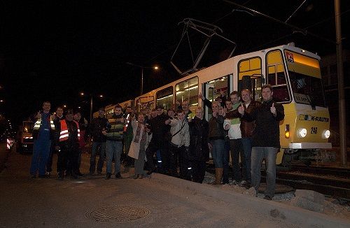 Sāk testēt Liepājas jauno tramvaja līniju