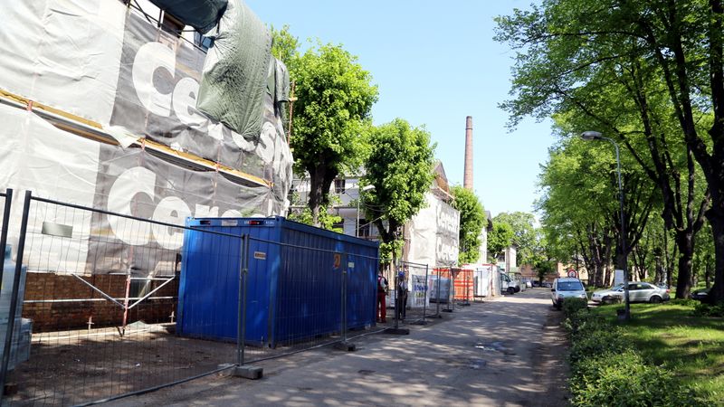 Pilnā sparā rit Rīgas 1. slimnīcas jaunā operāciju bloka būvdarbi