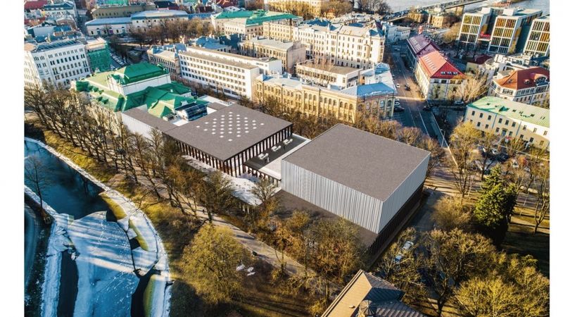 Latvijas Nacionālā teātra piebūves metu konkursā uzvar SIA AB3D