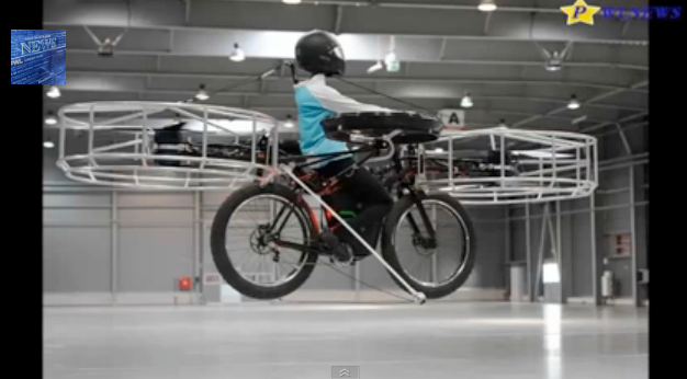 Čehi radījuši lidojošu velosipēdu