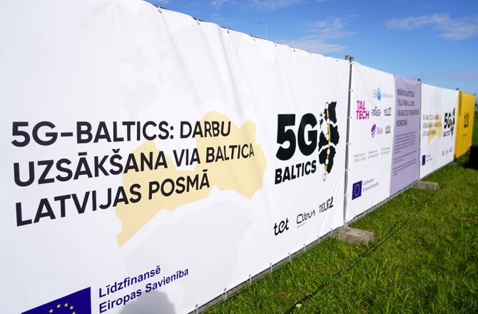 Via Baltica Latvijas posmā sākas nākamās paaudzes digitālās infrastruktūras izbūve