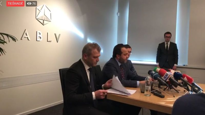 TIEŠRAIDES IERAKSTS: ABLV Bank preses konference