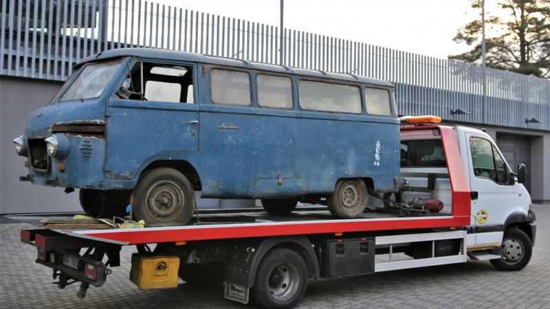 Rīgas Motormuzejs iegūst vecāko RAF Latvija mikroautobusu pasaulē