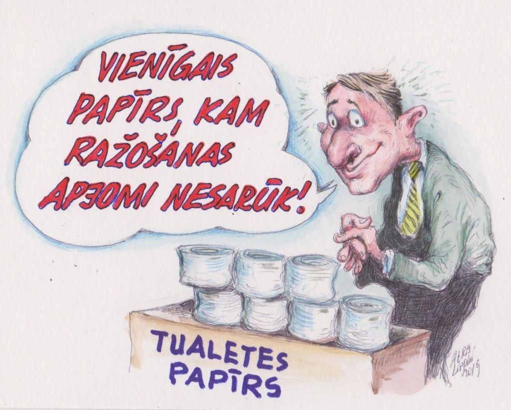 Karikatūra: Agris Liepiņš
