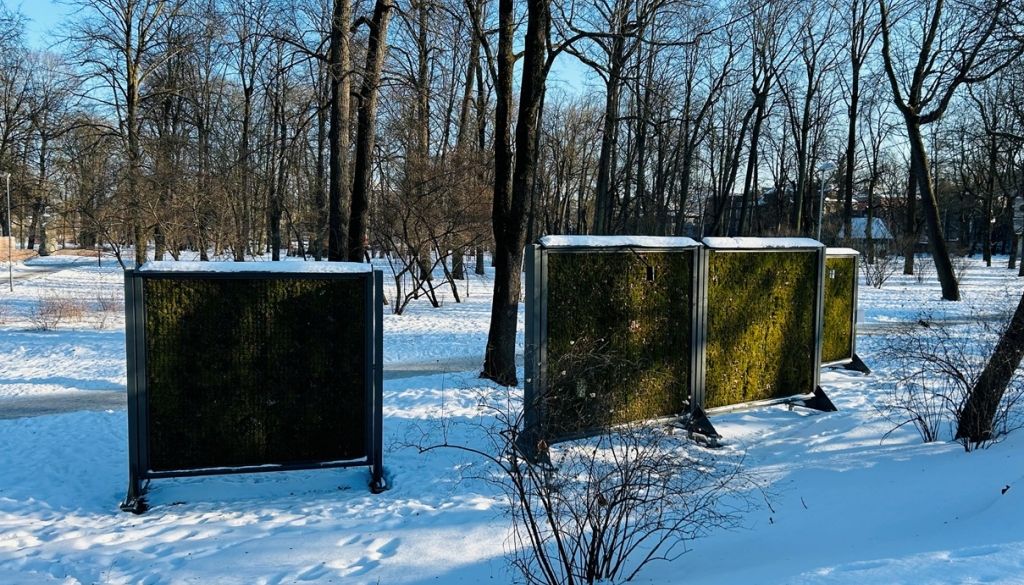 RTU zinātnieki rada displeju no sūnām gaisa attīrīšanai