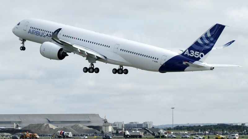 Jaunā Airbus A350 veikusi savu pirmo izmēģinājuma lidojumu
