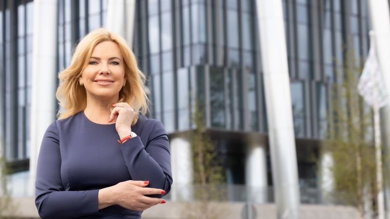 Portrets - Verde komercdirektore Iveta Lāce