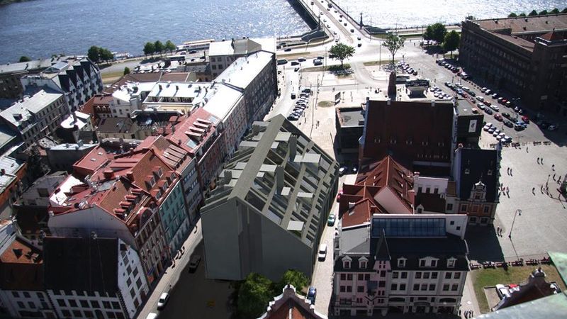 Rātslaukuma malā Vecrīgā plāno būvēt viesnīcu