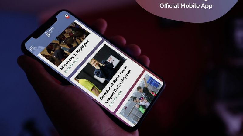 Baltic Futsal League sāk sadarbību ar FanApps