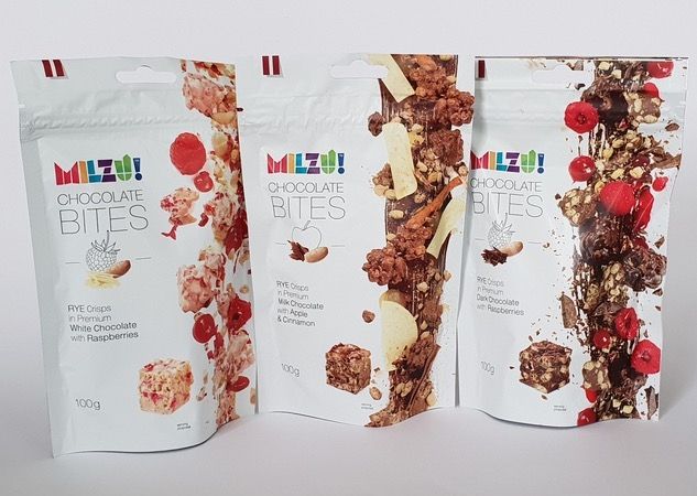 Papildināta - MILZU! ieviesis jaunu produktu līniju, apvienojot šokolādi ar rudzu pārslām