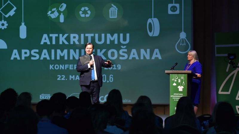 FOTO: Atkritumu apsaimniekošanas jomā darba vēl daudz