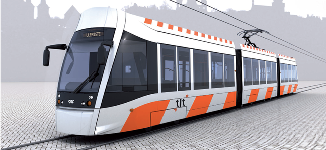 Tallina no CAF iegādāsies 20 tramvajus