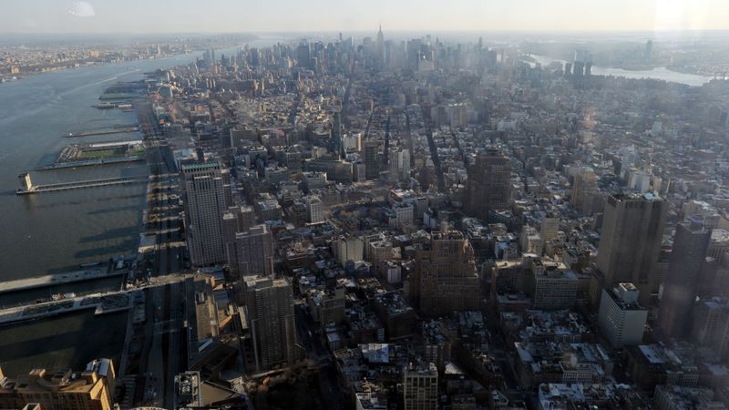Ņujorkas One World Trade Center 100. stāvā