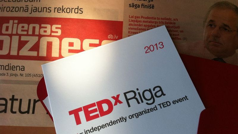 Twitter konkurss db.lv sekotājiem: laimē ielūgumus uz TEDxRiga konferenci
