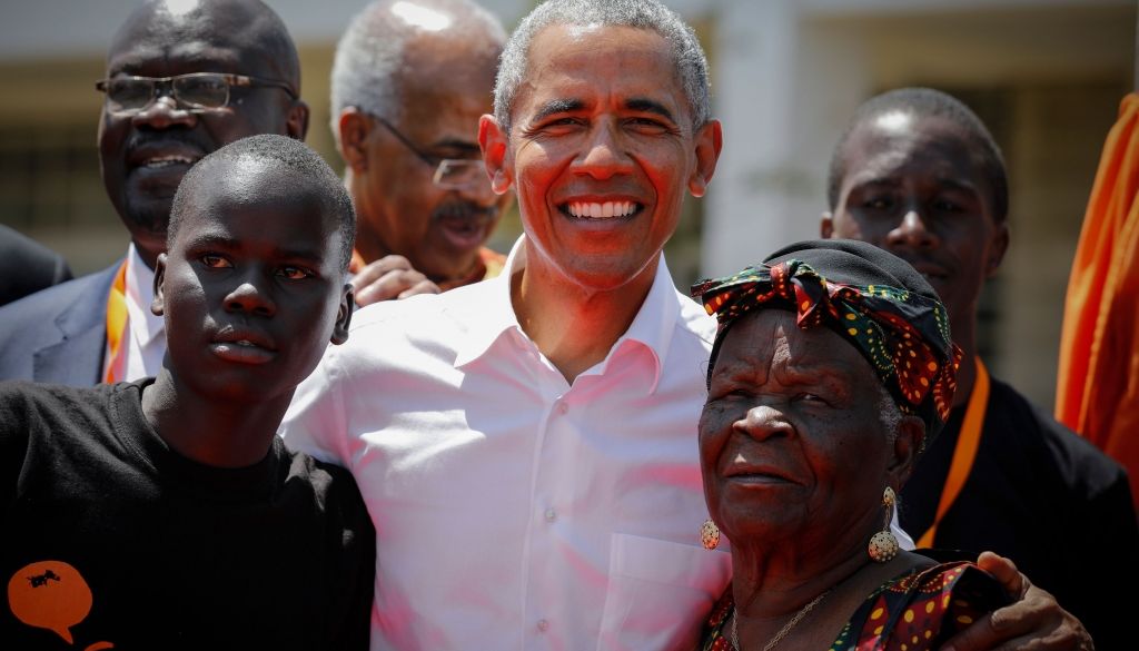 Foto: Obama apciemo dzimtās mājas Kenijā