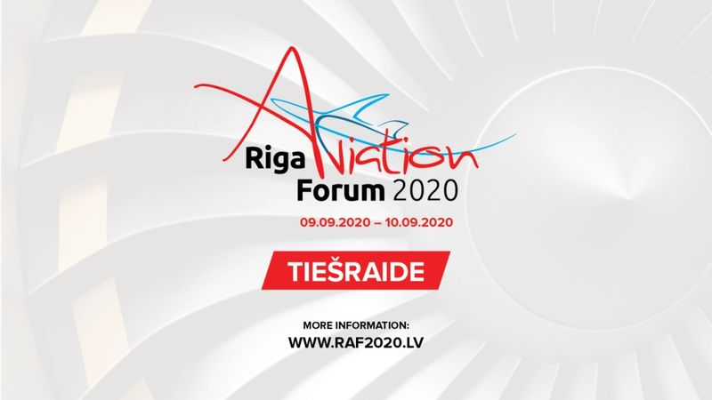 TIEŠRAIDE: Riga Aviation Forum 2020
