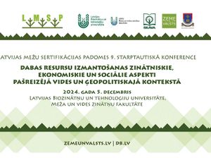 VIDEO: Latvijas mežu sertifikācijas padomes 10.starptautiskā konference