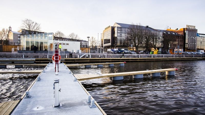 Nodod ekspluatācijā Liepājas Jahtu ostu