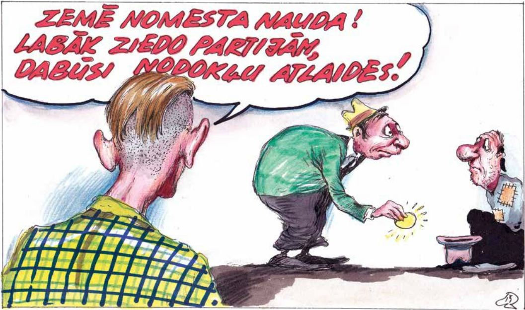 Karikatūra: Agris Liepiņš
