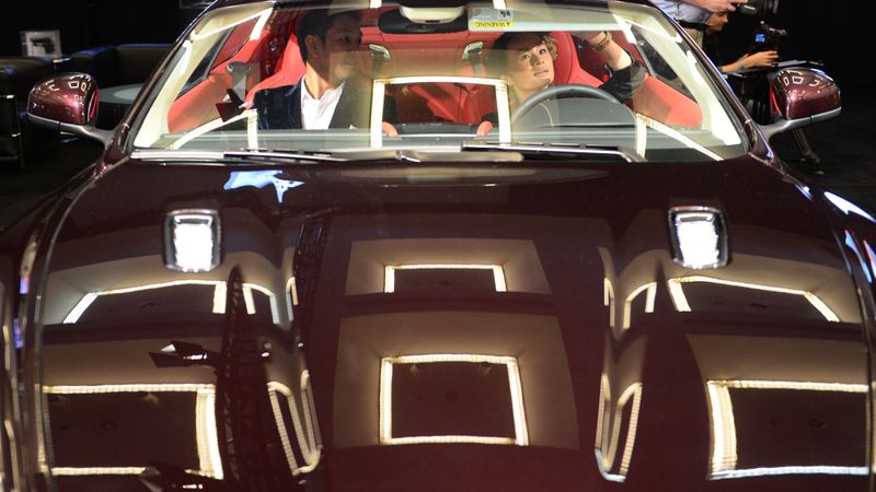Autoražotāji izrādās Losandželosas autošovā