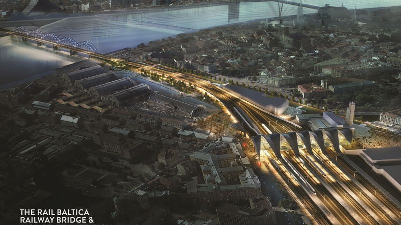 Noslēgts līgums par nozīmīgākā Rail Baltica objekta Latvijā projektēšanu un būvdarbiem