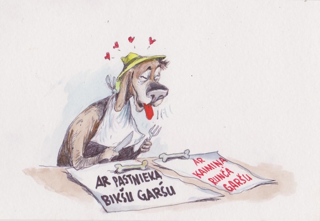 Karikatūra: Agris Liepiņš