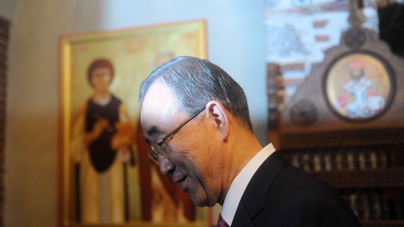 Pat ANO Ģenerālās asamblejas laikā Kimūns atradis laiku jokdariem