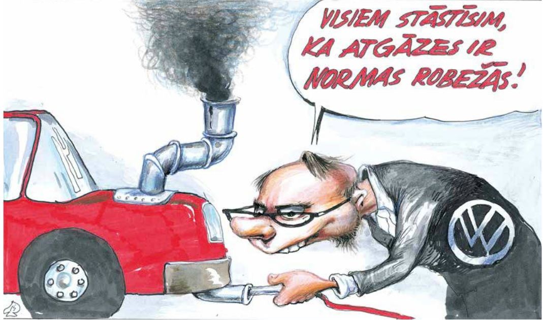 Karikatūra: Agris Liepiņš