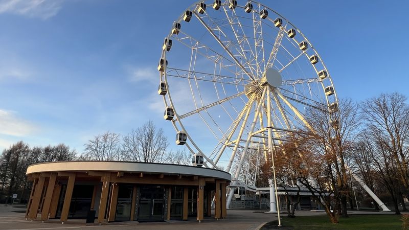 Rīgas panorāmas rata būvdarbi nodoti ekspluatācijā