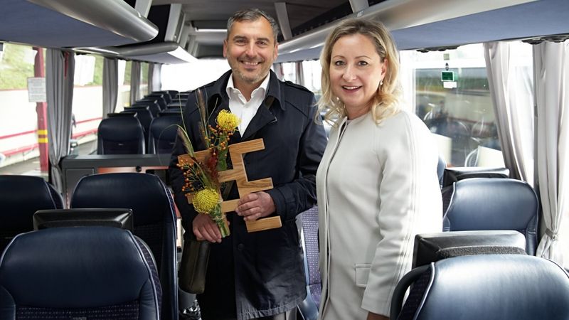 Piešķir 2,7 miljonus eiro Ecolines autobusu parka atjaunošanai