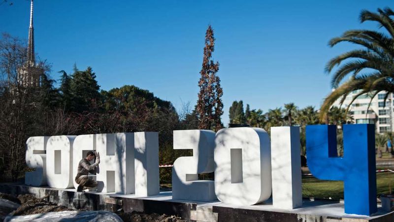 Sočos pabeigta olimpisko spēļu objektu celtniecība
